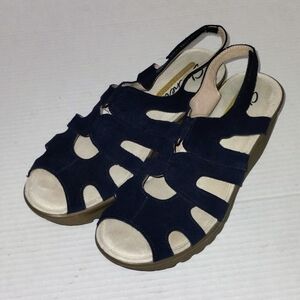 Skechers Navy and Tan Women's Sandals